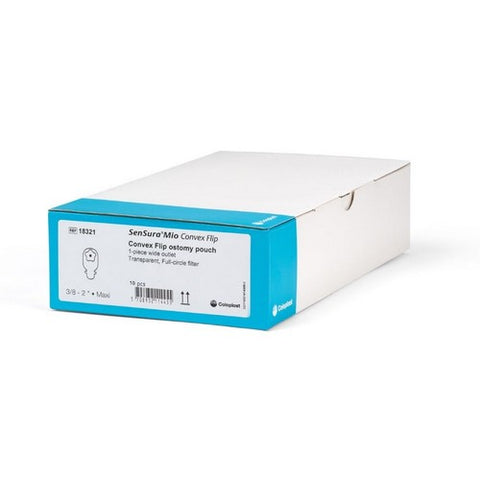 Coloplast, Ostomy Pouch One-Piece System 11 Inch Length 18321, Box Of 10