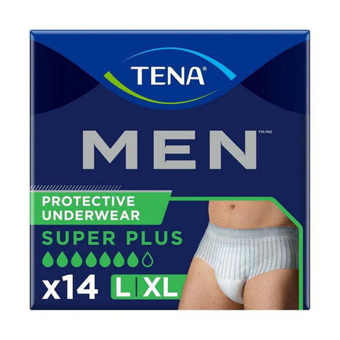 Tena, Male Adult Absorbent Underwear TENA  Men Super Plus Pull On with Tear Away Seams X-Large Disposable, Count of 14