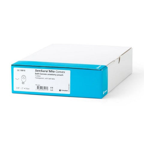 Coloplast, Urostomy Pouch SenSura  Mio Convex One-Piece System 10-1/2 Inch Length, Maxi 3/8 to 2 Inch Stoma Dra, Box Of 10