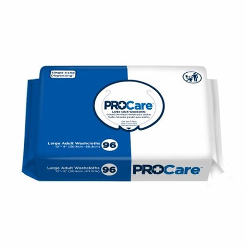 First Quality, Personal Wipe ProCare Soft Pack Aloe / Vitamin E Scented 96 Count, Pack Of 96
