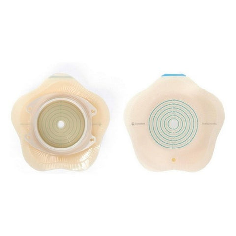 Coloplast, Ostomy Barrier SenSura  Mio Convex Flip Trim To Fit, Standard Wear Yellow Code 3/8 to 2-9/16 Inch, Box Of 5