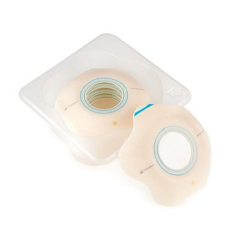 Coloplast, Ostomy Barrier SenSura  Mio Convex Flip Pre-Cut, Standard Wear Yellow Code 2 Inch Stoma, Box Of 5