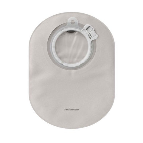 Coloplast, Filtered Ostomy Pouch SenSura  Mio Two-Piece System Midi 40 mm Stoma Closed End Flat, Box Of 30