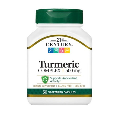 21st Century, Turmeric Complex, 500 mg, 60 Veg Caps