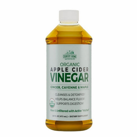 Country Farms, Apple Cider Vinegar, 16 Oz