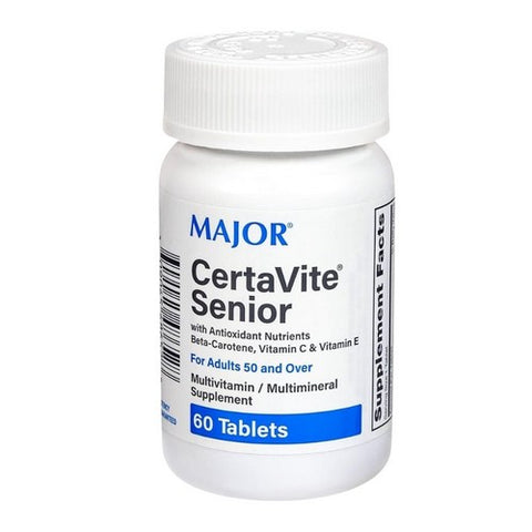 Major Pharmaceuticals, Certa-Vite Senior, Count of 1