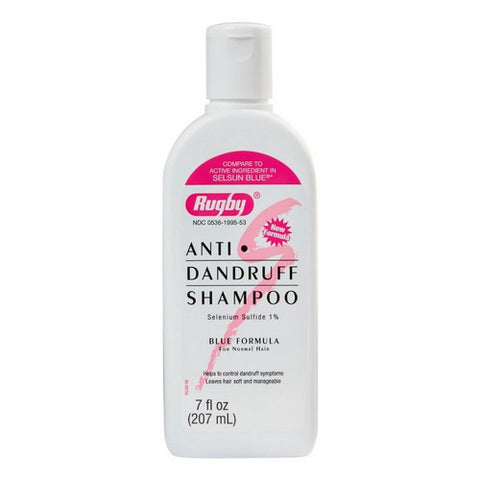 Rugby, Selenium Sulfide Anti-Dandruff Shampoo, 7 Oz