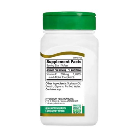 21st Century, Vitamin E, 268mg, 110 Softgels