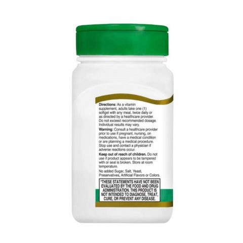 21st Century, Vitamin E, 268mg, 110 Softgels