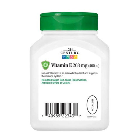 21st Century, Vitamin E, 268mg, 110 Softgels