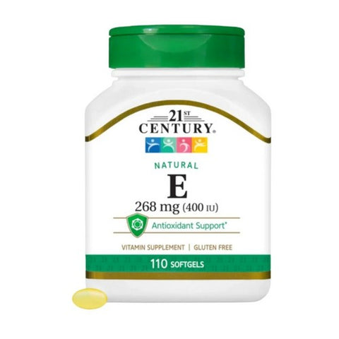 21st Century, Vitamin E, 268mg, 110 Softgels