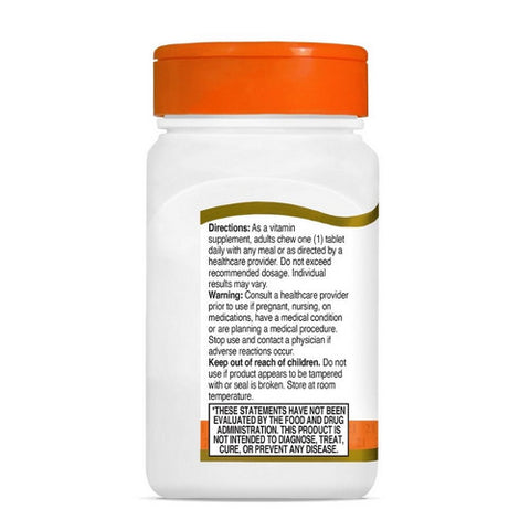 21st Century, Vitamin C, 500mg, 110 Tabs
