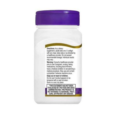 21st Century, Flaxseed Oil, 1000 mg, 60 Softgels