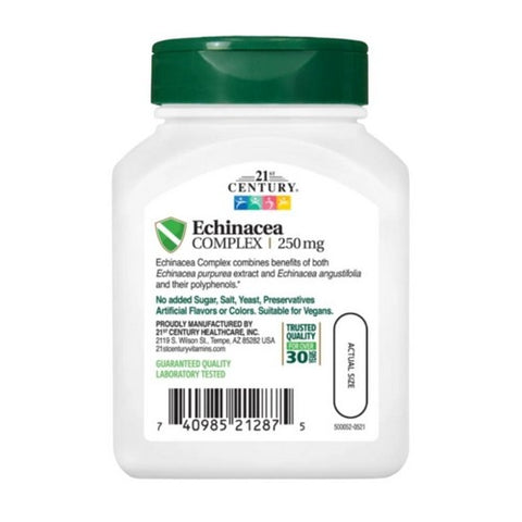 21st Century, Echinacea Complex, 250 mg, 60 Veg Caps