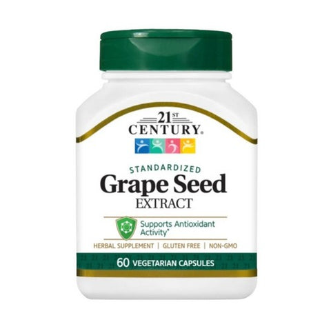 21st Century, Grape Seed Extract, 60 Caps