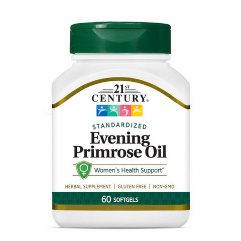 21st Century, Evening Primrose Oil, 500 mg, 60 Softgels