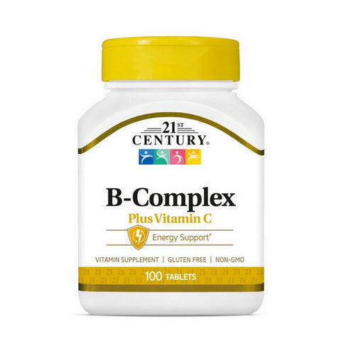 21st Century, VIT B COMPLEX W/C, 100 Count
