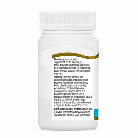 21st Century, Iron Tablets, 325 mg, 120 Tabs