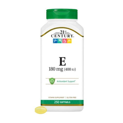 21st Century, Vitamin E, 268mg, 250 Softgels