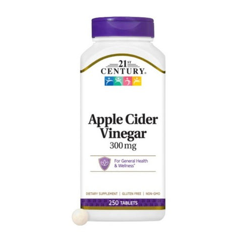 21st Century, Apple Cider Vinegar, 300mg, 250 Tabs