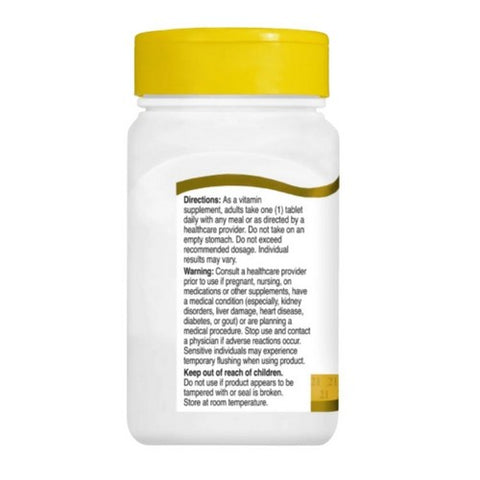 21st Century, Niacin, 250mg, 110 Tabs