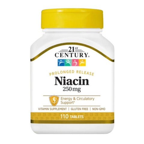 21st Century, Niacin, 250mg, 110 Tabs