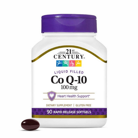 21st Century, CoQ 10, 100 mg, 90 Softgels