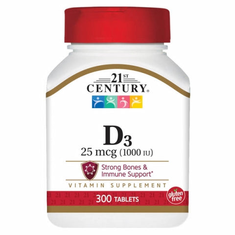21st Century, Vitamin 1000 IU, 300 Tabs