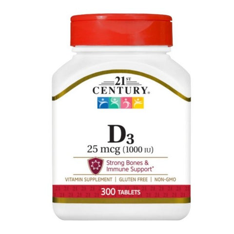 21st Century, Vitamin 1000 IU, 300 Tabs
