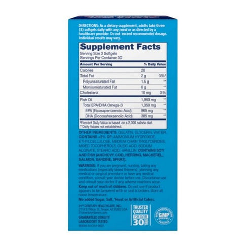 21st Century, Alaska Wild Fish Oil, 90 Softgels