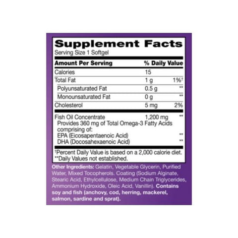 21st Century, Fish Oil, 1200 mg, 90 Count
