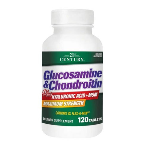 21st Century, Glucosamine & Chondriotin Plus, 120 Tabs