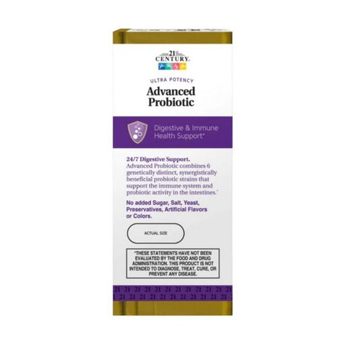21st Century, Probiotic Advanced, 60 Caps