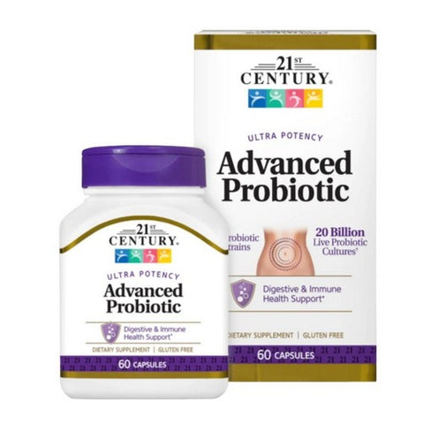 21st Century, Probiotic Advanced, 60 Caps