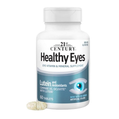 21st Century, Healthy Eyes, 60 Tabs