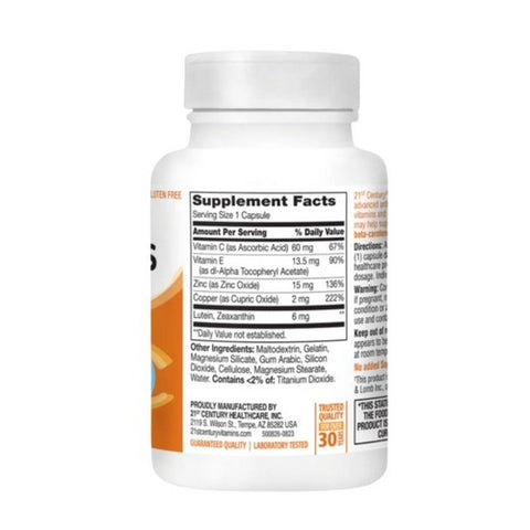 21st Century, Healthy Eyes Lutein, 60 Caps