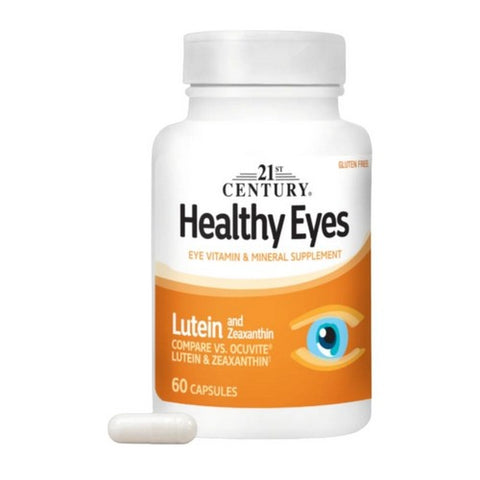 21st Century, Healthy Eyes Lutein, 60 Caps