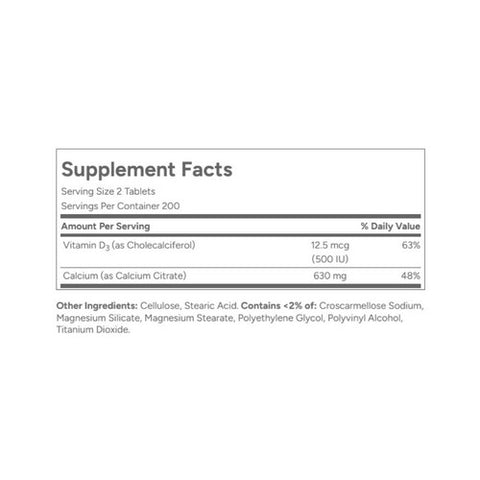 21st Century, Calcium Citrate + D3, 75 Tabs