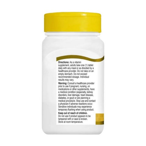 21st Century, Niacin, 500mg, 100 Tabs