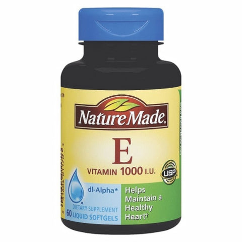 Nature Made, Vitamin E DL-Alpha, 400 IU, 60 Soft gels