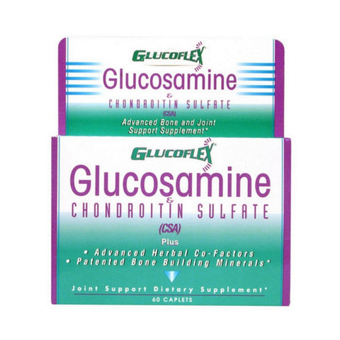 Glucoflex, Glucosamine & Chondriotin Sulfate, 60 Caplets