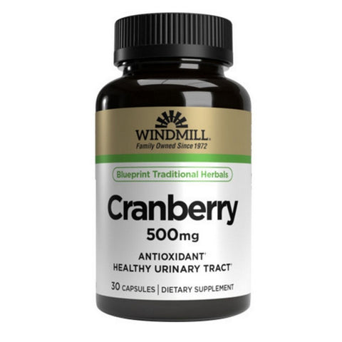 Windmill Health, Super Concentrated Cranberry, 500 mg, 30 Caps