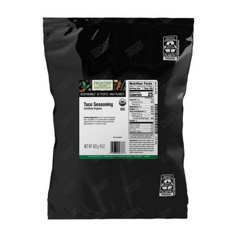 Frontier Coop, Organic Taco Seasoning, 16 Oz