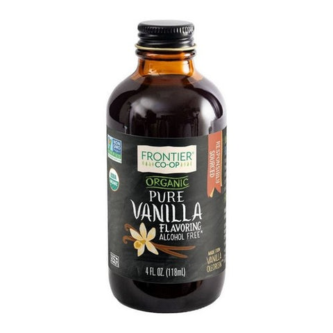 Frontier Coop, Organic Vanilla Flavoring Non-Alcoholic, 4 Oz