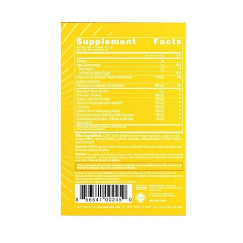 Eboost, Pow Pre-Workout Tropical Punch, 15 Count