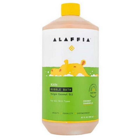 Alaffia, Coconut Bubble Bath for Babies & Kids, 32 Oz