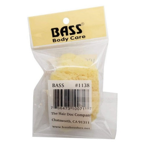 Bass Brushes, Natural Cosmetic Sea Sponge, 1 Count