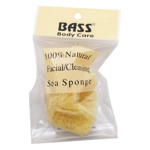 Bass Brushes, Natural Cosmetic Sea Sponge, 1 Count