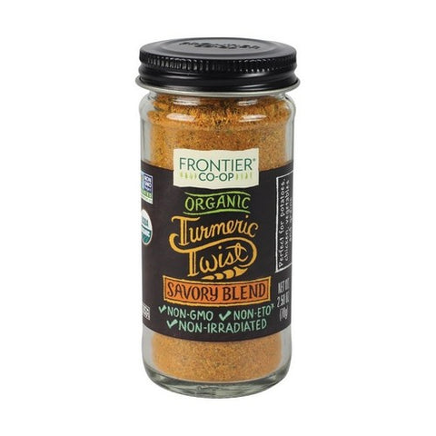 Frontier Coop, Organic Turmeric Twist, Savory Blend 2.5 Oz