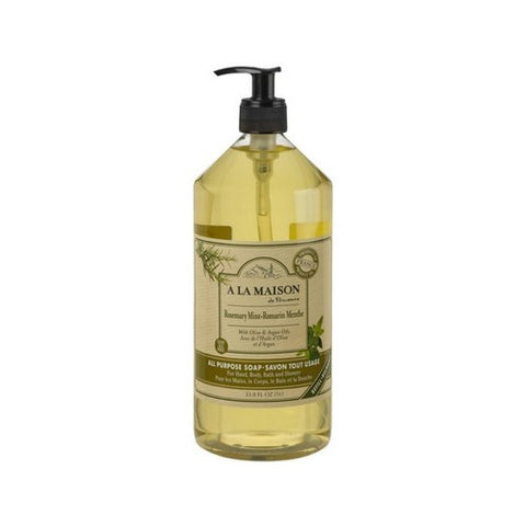 A La Maison, Liquid Hand Soap, Rosemary Mint 33.8 Oz